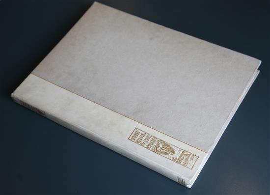 Phillpotts, Eden - The Girl and the Faun, illustrated by Frank Brangwyn, number 314 of 350, signed by the author and artist,